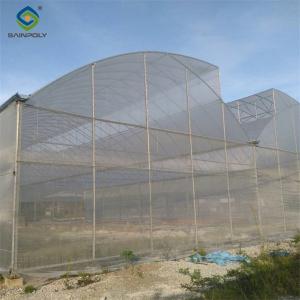 China Practical Po Film Gothic Greenhouse Multispan Agriculture Greenhouse factory