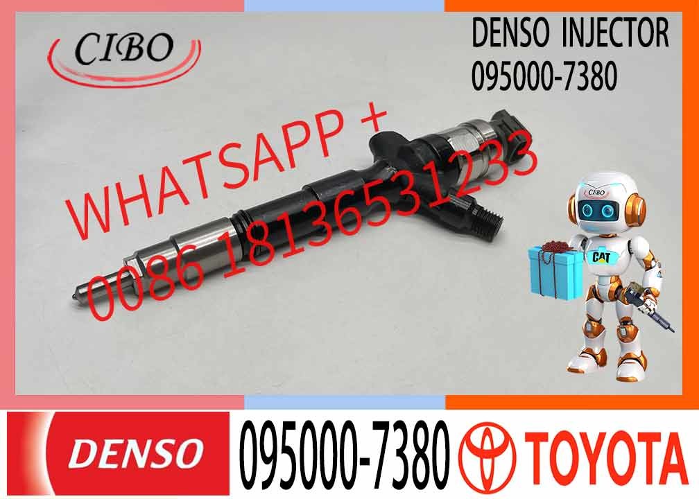 095000-7380 Common Rail Fuel Injector 095000-7381 095000-7382 23670-0L010 23670-0L070 23670-30240 with DLLA145P1024