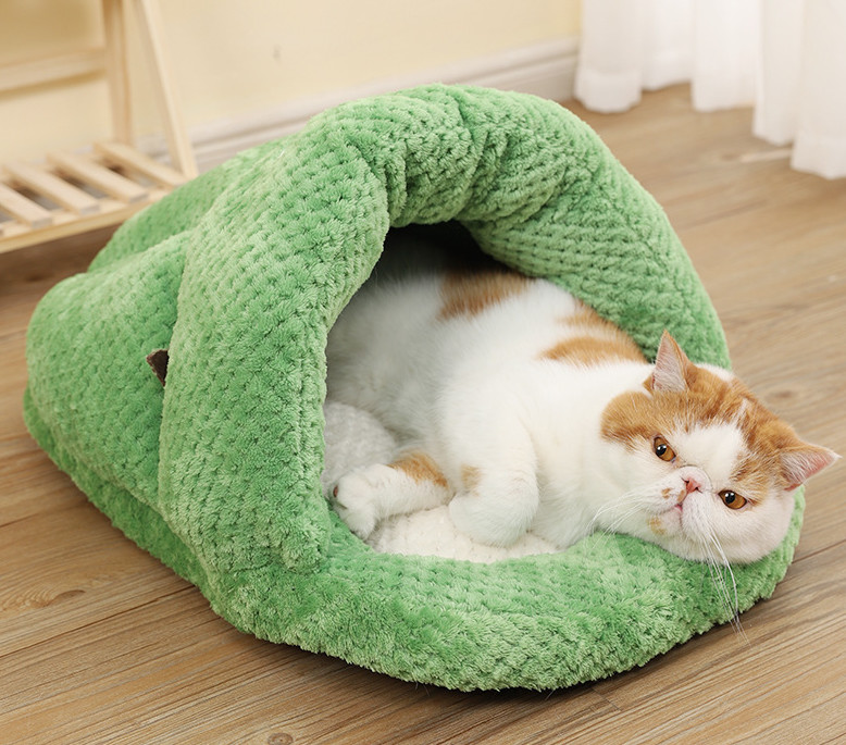 cat burrow bed