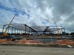 Industrial Hall Anti Rust Steel Warehouse Structures Prefabricated