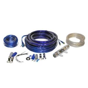 1500W Car Amplifier Install Wiring Kit Single Conductor Power Cable and Fuse