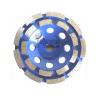 Buy cheap Double Row Diamond Grinding Wheel For Fast Grinding Mid Hard Concrete from wholesalers