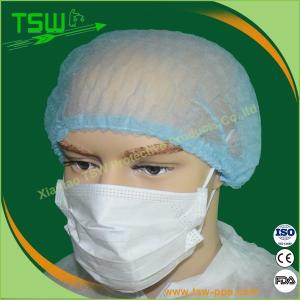 China 21 Inch Surgical Disposable Non Woven Mob Cap factory