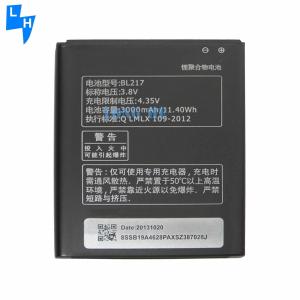 China 3000mAh 3.8V BL217 Polymer Lithium Battery for Lenovo S720 S870E S868T A820T A800 A798T factory