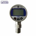 0.1% 0.2% High Precision Digital Pressure Gauge Stainless Steel With Rubber