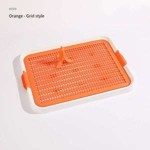 China Home Pet Dog Toilet Original Banana Post Flat Toilet With Tray Easy To Clean factory