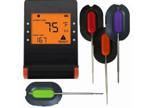 China Free APP Bluetooth Bbq Thermometer For Grilling Oven Kitchen Smoker factory