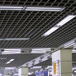 Concealed Grid Metal Ceiling Tiles 200x200mm Square Or Bevelled Edge