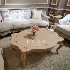 China European Elegant Style Classic Wooden Coffee Tea Table factory