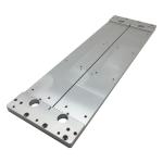 Long Size Anodized Aluminum Base Plates Cnc Machining Drilling Milling Boring