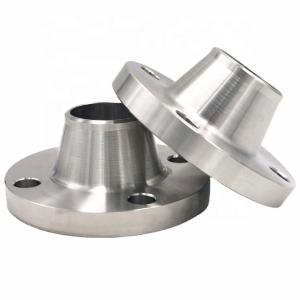 China 300 lbs Carbon Steel Weld Neck Flange Polishing ASTM A105n factory
