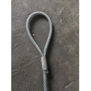 High Durability Wire Rope Sling for Heavy-Duty Lifting 1Ton-180Ton Swl 6-30mm