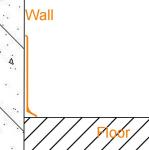 J Type Skirting Aluminium Profile , Skirting Moulding Profiles For Wall Corner