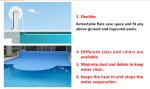 PC 8X4M Automatic Swimming Pool Cover With A Roller