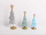 Christmas Tree Ornament Indoor and Outdoor Decorations Iron Art Metal Bright