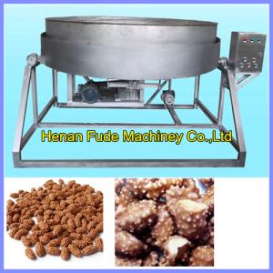China Cocoa peanut coating machine, sticky sugar peanut coating machine factory
