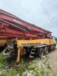 Used Concrete Boom Pump Mercedes Benz Machine Equipment 2013 Sy 49m Construction