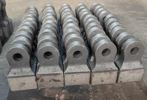 China High Chromium Molybdenum Alloy Steel Cast Iron Castings For Crusher factory