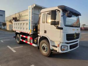 China SHACMAN 4X2 Light Dump Truck L3000 335hp CUMMINS Light Truck Dump EurollI White factory