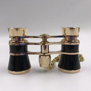 China Foreseen Theater Opera Glasses 3X25 Binoculars Chain Metal Gift Binoculars For Lady factory