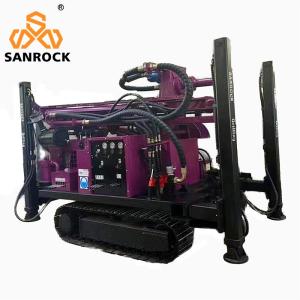 China Crawler Water Well Drilling Rig Equipment Hydraulic Deep Water Well Drilling Machine factory