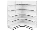 Corner Shop Shelving Retail Shelving Corner Units U-shaped Shop Shelving