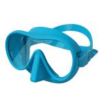Slilicone Anti Fog Scuba Goggles Snorkel Diving Mask For Women