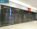 3mm 16mm pipe Clear Vision Roller Shutters Fo Supermarket