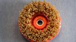 Round Grinding Brush for Diamond Abrasivel on Leather Stone Marble Surface