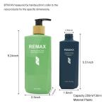Plastic 250ml Shampoo Lotion Bottle Modern Design for Body Care