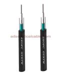 GYXTW 6 Core Multimode Fiber Optic Cable Steel Wire Armored OM3-300 Meters