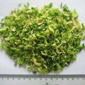 Max 8% Moisture Dried Dehydrated Cabbage Flakes Natural Green