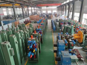 China Enlarge Pipe Mill Machine Cold Cut Pipe Saw No Burrs 10 M / Min factory