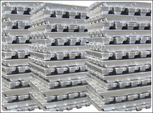 China ADC12 Aluminum Alloy Ingot AL99.9 ASTM DIN factory