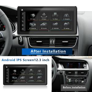 China Original Automotive System Cars Head Unit 12.3 Inch Android 13 For Audi A4L factory