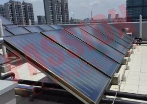 China Low Emission Flat Plate Solar Heat Collector For Swimming Pool Solar Water Heater factory