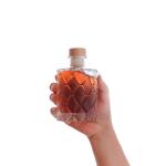 LFGB Liquor Empty Glass Wine Bottles 200ml Cork Sealing Type