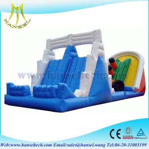 China Hansel Bouncy Castles Inflatables China Moonwalker for Sale factory