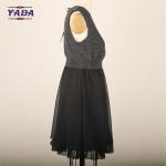 New model frocks black tutu summer t-shirt mini high quality dress plus size