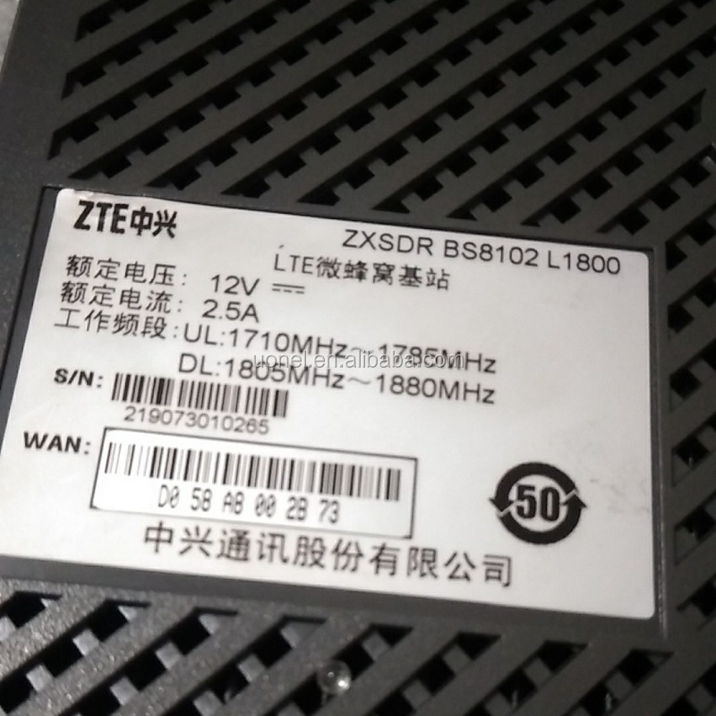 ZTE BS8102 L1800 BS8102 T2300 BS8102 L2100 ZTE Base Stations ZTE Femto/Pico Base Stations