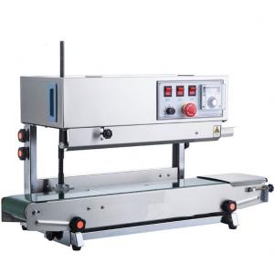 China Continuous Band Vertical Sealing Machine For Liquid Detergent factory