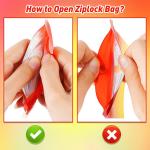 3 X 4 Inches Food Storage Smell Proof Bags Meals Holographic Packaging Bags
