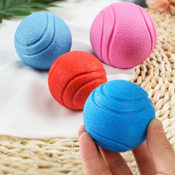Teeth Cleaning Playing Training Ball for Dogs Natural TPR Foam Durable