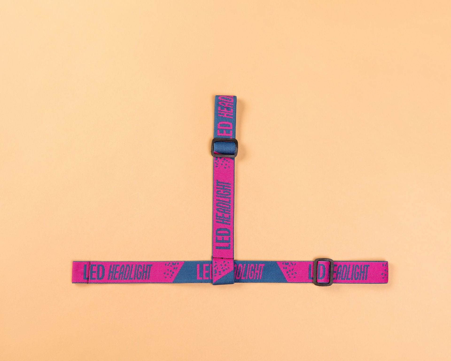 2.5cm Jacquard Elastic Ribbon And Webbing For Head Lamp Head Light And Garment Accessories