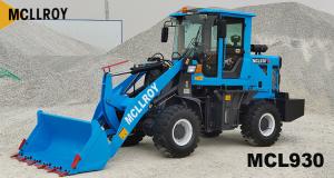 China Small hub Axle Compact Articulated Wheel Loader, 42kw 57hp Power Wheeled Front End Wheel Loader factory