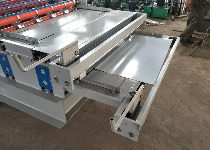Automatic Double Deck Roll Forming Machine For Making Steel Roof Panel