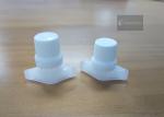 9.6mm Diameter White Pour Spout Caps For Baby Pouch Packaging