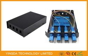 China Custom Fully Load 4 Core SC LC Fiber Optic Termination Box For Local Area Networks factory
