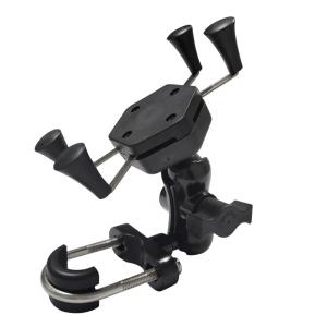 China X Waterproof Bike Phone Stand , 3.5-6.5'' Metal Motorcycle Phone Mount 0.4kg factory