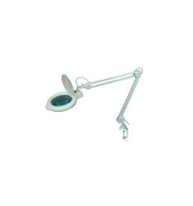 China 5X Clip 36&quot; Desk Clamp Magnifying Lamp With Glass Plastic Cover 110V / 220V factory
